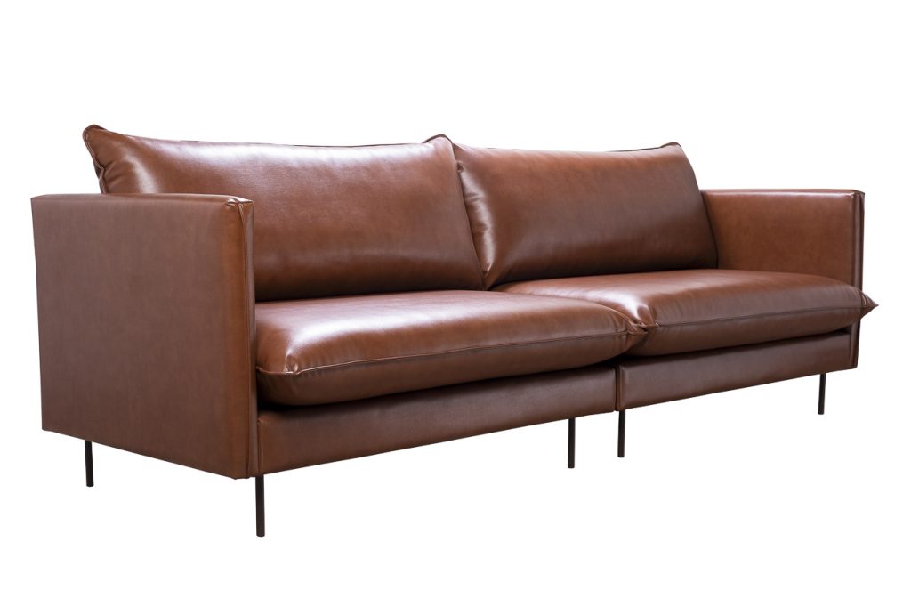 Sofá de couro Estofado Suprema Poltrona Luxo S-53 (1)